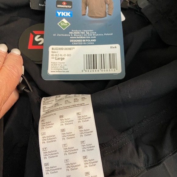 Helikon-Tex Blizzard Jacket - Stormstretch - Black - Picture 3 of 8